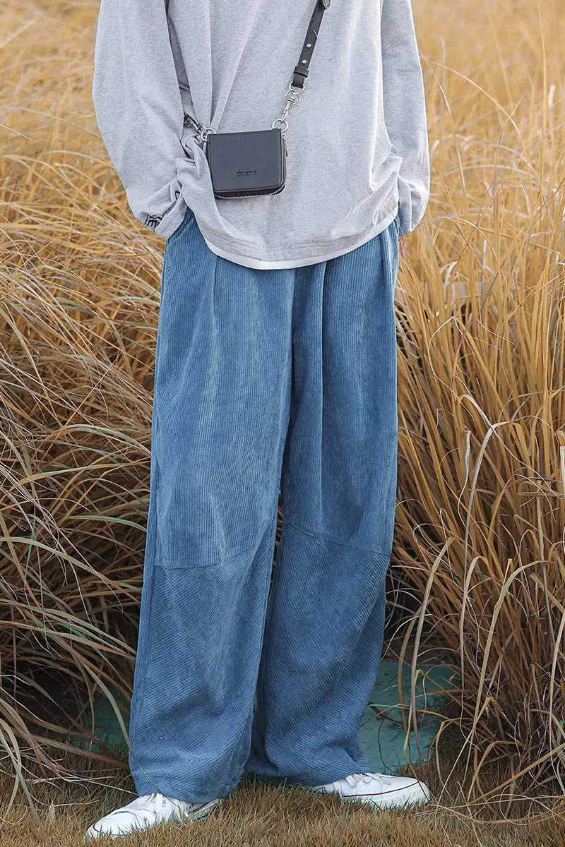 2020 Spring And Autumn New Youth Popular Men's Loose Solid Color Corduroy Fabric Mopping Pants Fashion Casual Straight-leg Pants
2020 Spring And Autumn New Youth Popular Men's Loose Solid Color Corduroy Fabric Mopping Pants Fashion Casual Straight-leg Pants