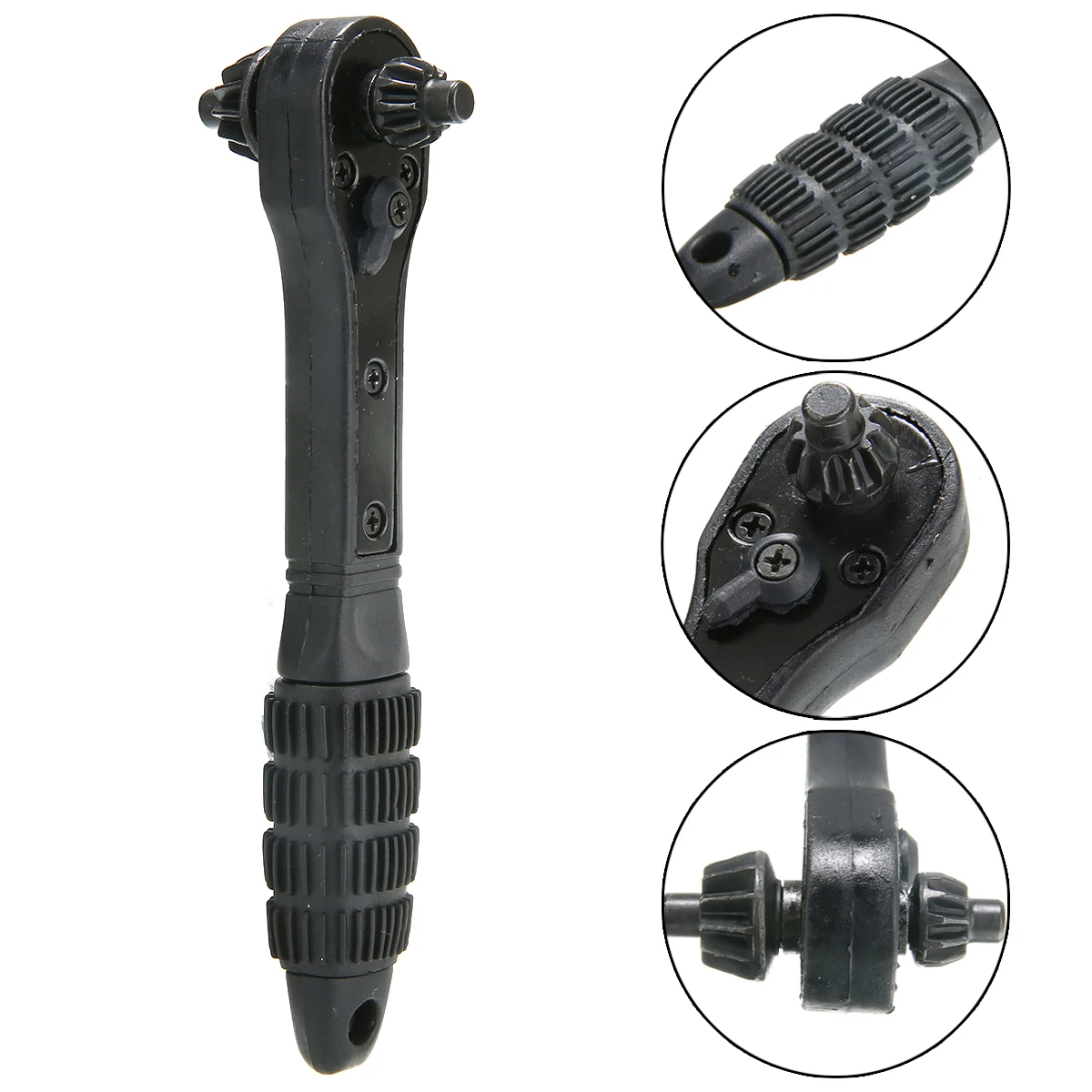 Labor-saving 2 in 1 Drill Chuck Ratchet Wrench Black Dual Purpose Drill Chuck Key Multi-Purpose Power and Hammer Drill Wrench
Labor-saving 2 in 1 Drill Chuck Ratchet Wrench Black Dual Purpose Drill Chuck Key Multi-Purpose Power and Hammer Drill Wrench