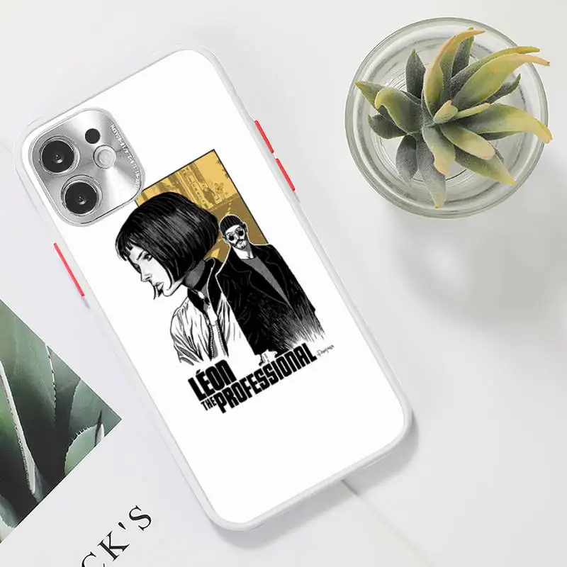 Leon Uncle Girl Phone Case Clear matte transparent For white iPhone 7 8 x xs xr 11 12 pro plus max mini Funda
Leon Uncle Girl Phone Case Clear matte transparent For white iPhone 7 8 x xs xr 11 12 pro plus max mini Funda