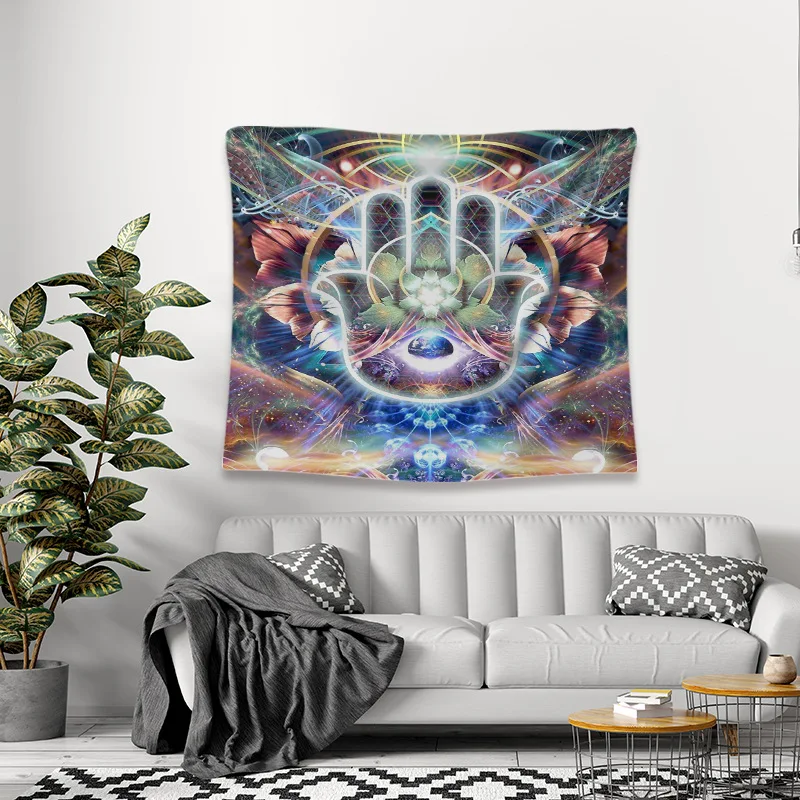 Psychedelic Tapestry Buddha Lion Wall Hanging Colorful Leopard Wall Carpet Fatima Hand Tapiz Home Decor Large Room Decoration
Psychedelic Tapestry Buddha Lion Wall Hanging Colorful Leopard Wall Carpet Fatima Hand Tapiz Home Decor Large Room Decoration