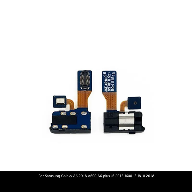 Шлейф для наушников с аудиоразъемом Samsung Galaxy A6 2018 A600 plus J6 J600 J8 J810 | Мобильные