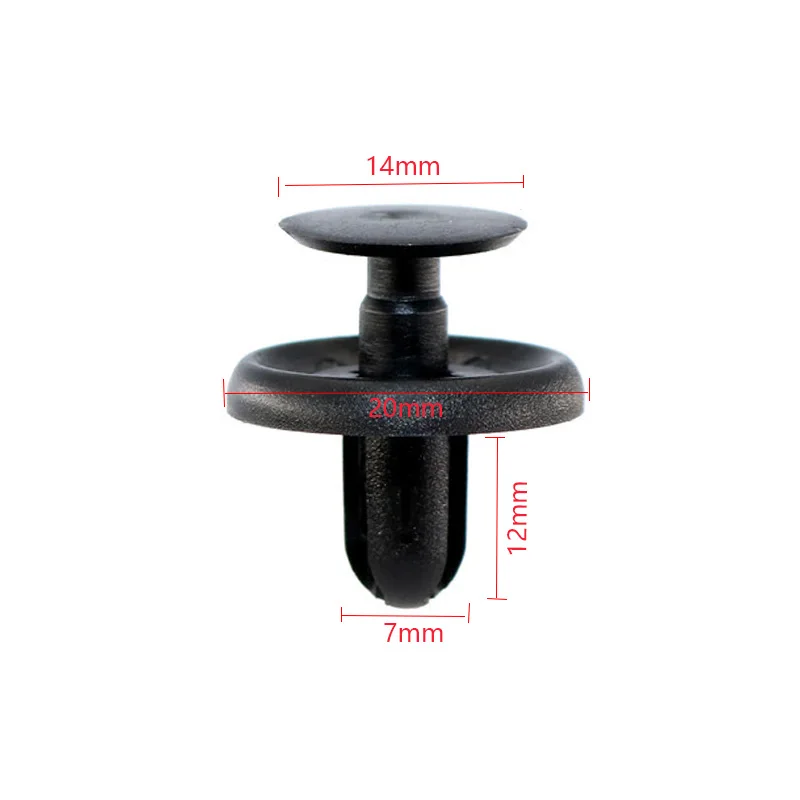 20Pcs Car Bumper Fender Retainer Clips 7mm Hole Plastic Rivet Fasteners For Suzuki Grand Vitara SX4 Swift X-90 XL-7 For Mazda
20Pcs Car Bumper Fender Retainer Clips 7mm Hole Plastic Rivet Fasteners For Suzuki Grand Vitara SX4 Swift X-90 XL-7 For Mazda