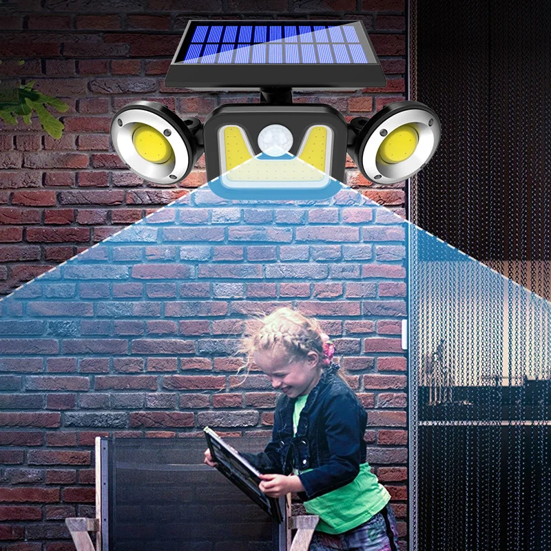 83 LEDS LED Solar Wall Light IP65 Waterproof Solar Outdoor Lamp PIR Motion Sensor Solar Garden lights Adjustable angle 3 modes
83 LEDS LED Solar Wall Light IP65 Waterproof Solar Outdoor Lamp PIR Motion Sensor Solar Garden lights Adjustable angle 3 modes