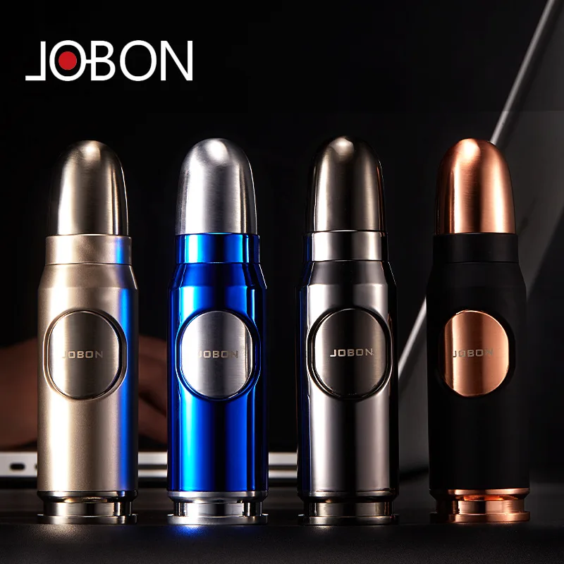 JOBON Butane Lighter, Metal Windproof Bullet Head Directly Into Cool Torch Lighter, Spray Gun Smoking Accessories Gift for Men
JOBON Butane Lighter, Metal Windproof Bullet Head Directly Into Cool Torch Lighter, Spray Gun Smoking Accessories Gift for Men