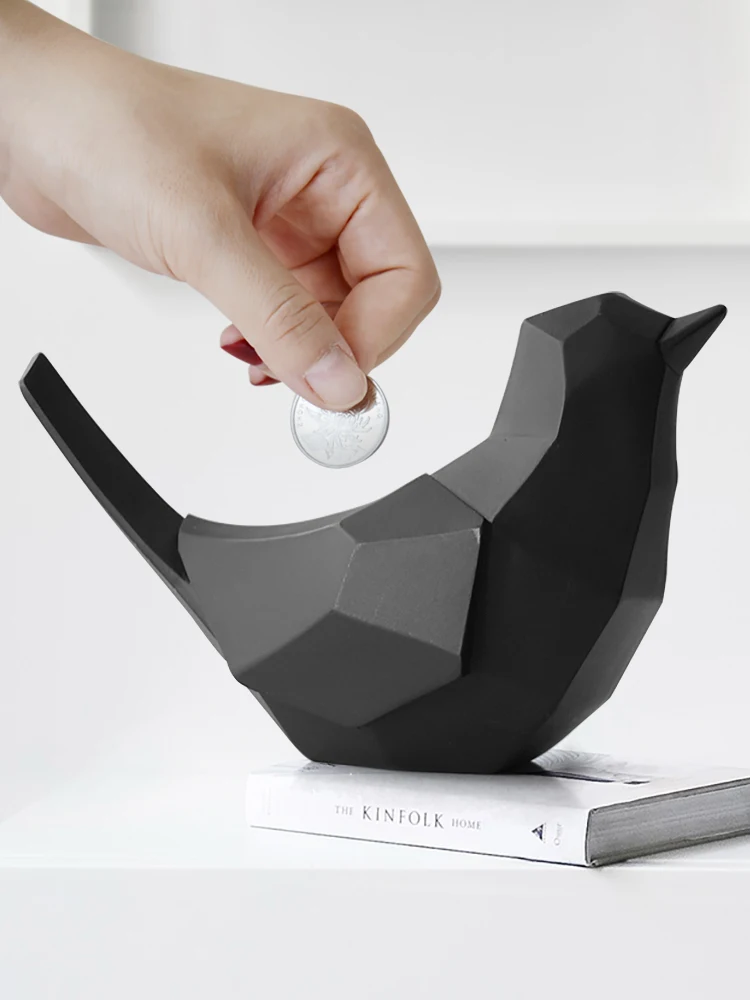 Modern Simple Bird Piggy Bank Decorations Creative Nordic Change Storage Jar Money Box
Modern Simple Bird Piggy Bank Decorations Creative Nordic Change Storage Jar Money Box