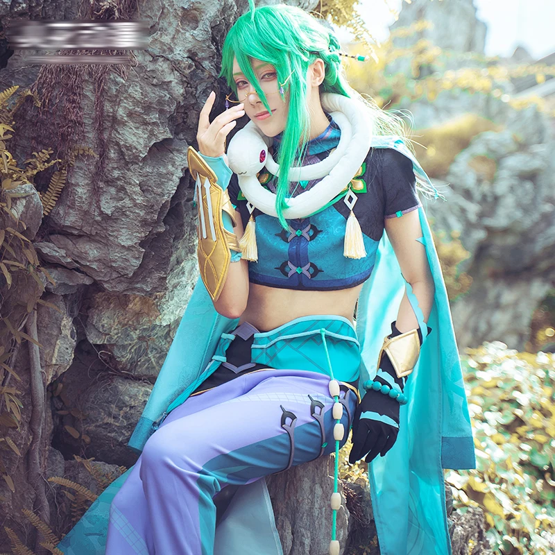 New!Genshin Impact cos Baizhu Grass property Game new skin cosplay Full set of Baizhu Costume
New!Genshin Impact cos Baizhu Grass property Game new skin cosplay Full set of Baizhu Costume