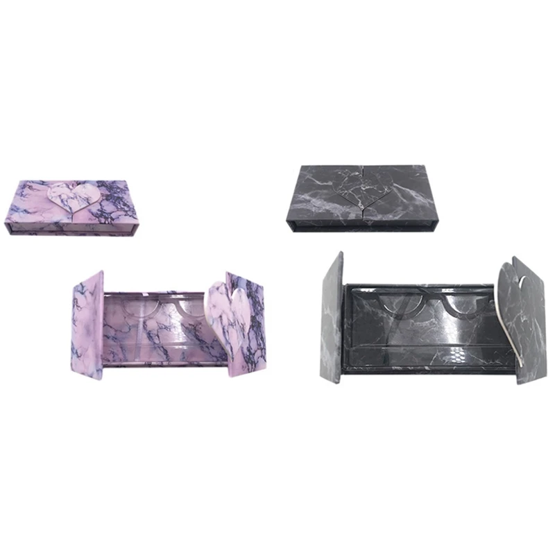 10 PCS Empty False Eyelash Packaging Boxes Fake Lashes Case Holder With False Eyelash Tray Purple & Black
10 PCS Empty False Eyelash Packaging Boxes Fake Lashes Case Holder With False Eyelash Tray Purple & Black