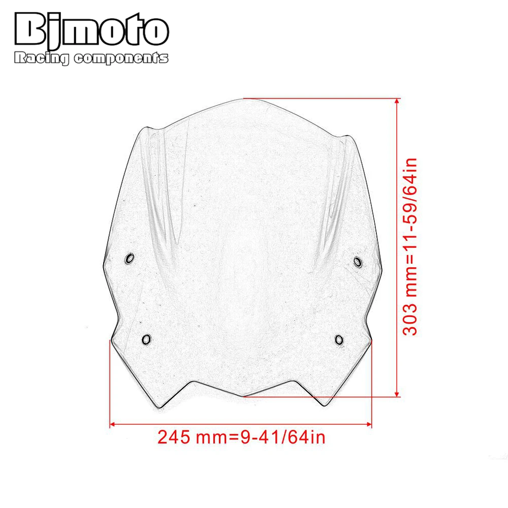 BJMOTO Windshield WindScreen For BMW G310R G 310 R 2016 2017 2018 Motorcycle Accessories Parabrisas Wind Deflector Screen Shield
BJMOTO Windshield WindScreen For BMW G310R G 310 R 2016 2017 2018 Motorcycle Accessories Parabrisas Wind Deflector Screen Shield