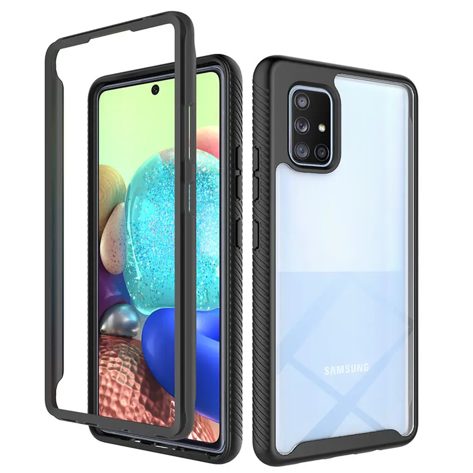 Shockproof Armor Case For Samsung Galaxy A71 4G 5G UW Transparent Bumper Phone Cover For Galaxy A 71 SM-A716F A715F Case
Shockproof Armor Case For Samsung Galaxy A71 4G 5G UW Transparent Bumper Phone Cover For Galaxy A 71 SM-A716F A715F Case