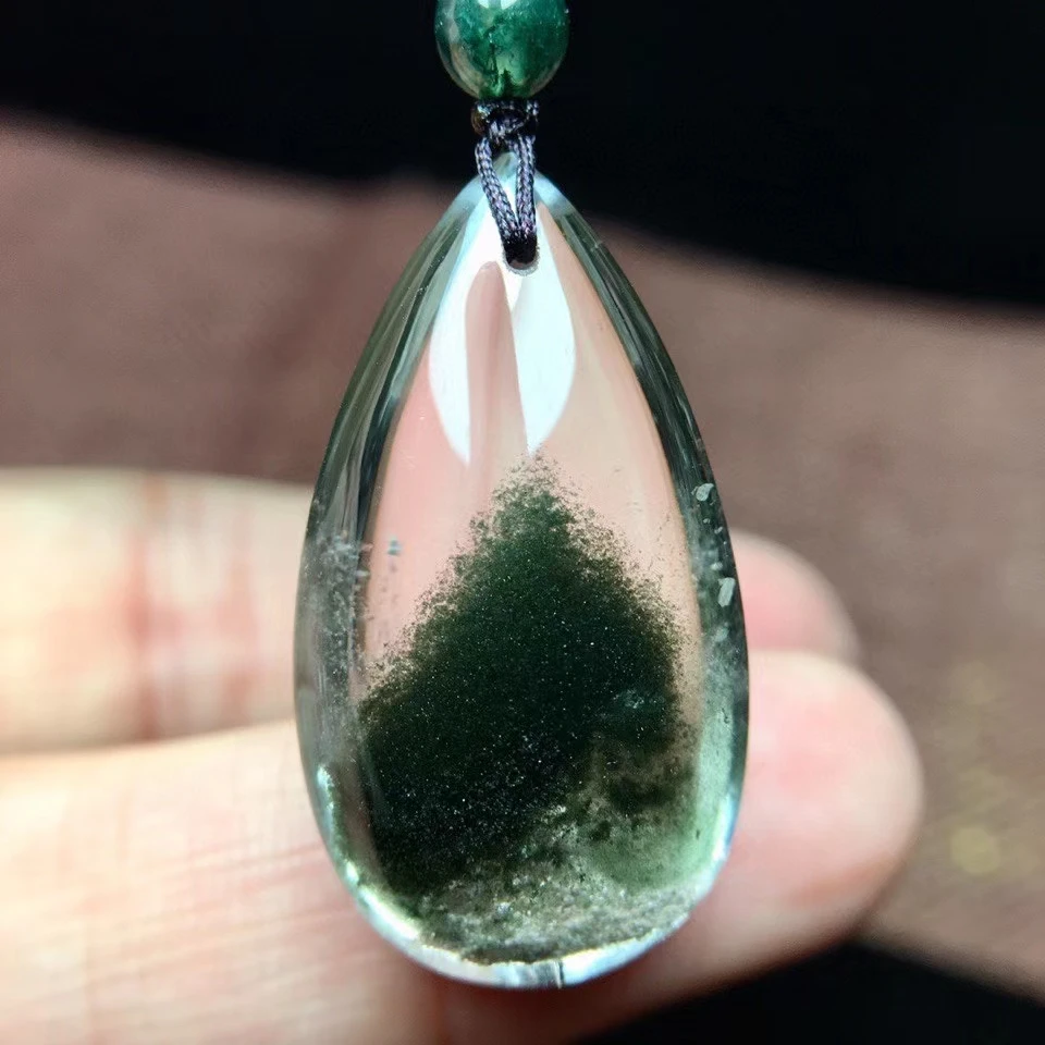 Genuine Natural Green Phantom Quartz Water Drop Bead Pendant 30/17/11mm Women Man Necklace Jewelry Genuine AAAAA
Genuine Natural Green Phantom Quartz Water Drop Bead Pendant 30/17/11mm Women Man Necklace Jewelry Genuine AAAAA