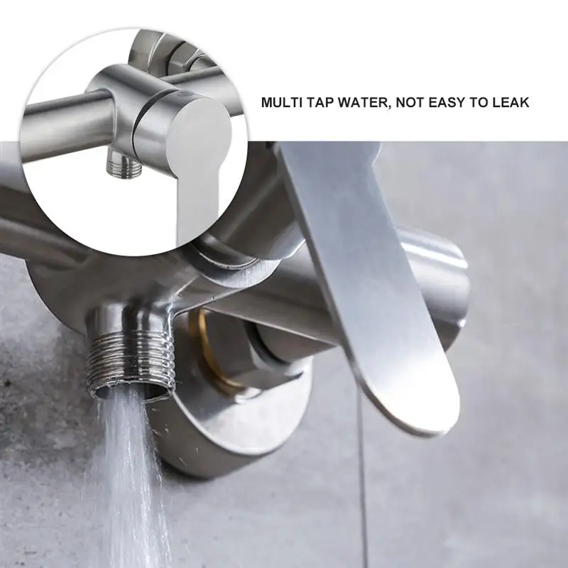 Bathtub Faucet Stainless Steel Cold and Hot Faucet Single Function Shower Water Tap Bathroom Ware Supplies for Home Hotel
Bathtub Faucet Stainless Steel Cold and Hot Faucet Single Function Shower Water Tap Bathroom Ware Supplies for Home Hotel