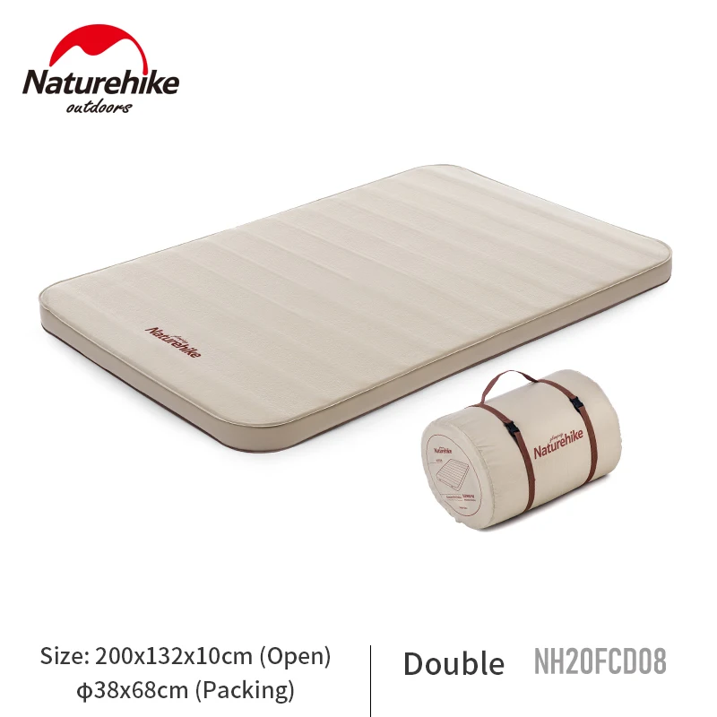 Naturehike 25cm Thickened Camping Mat 1-2 Persons Portable Pad Automatic Inflation Outdoor Sponge Mat Dampproof Tent Mattress
Naturehike 25cm Thickened Camping Mat 1-2 Persons Portable Pad Automatic Inflation Outdoor Sponge Mat Dampproof Tent Mattress