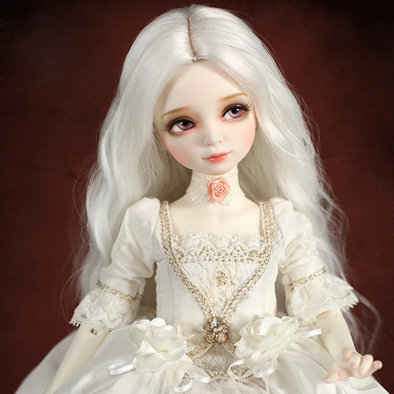New Style 1/3 1/4 1/6 1/8 Bjd Wig High Temperature White Wavy Wire Bjd Wig SD For BJD Doll Hair Wig
New Style 1/3 1/4 1/6 1/8 Bjd Wig High Temperature White Wavy Wire Bjd Wig SD For BJD Doll Hair Wig