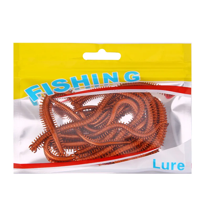 10PCS Lure fishing Centipede soft bait 1.8g/14cm bionic sea silkworm earthworm bait fresh water sea rock fishing fishing tackle
10PCS Lure fishing Centipede soft bait 1.8g/14cm bionic sea silkworm earthworm bait fresh water sea rock fishing fishing tackle