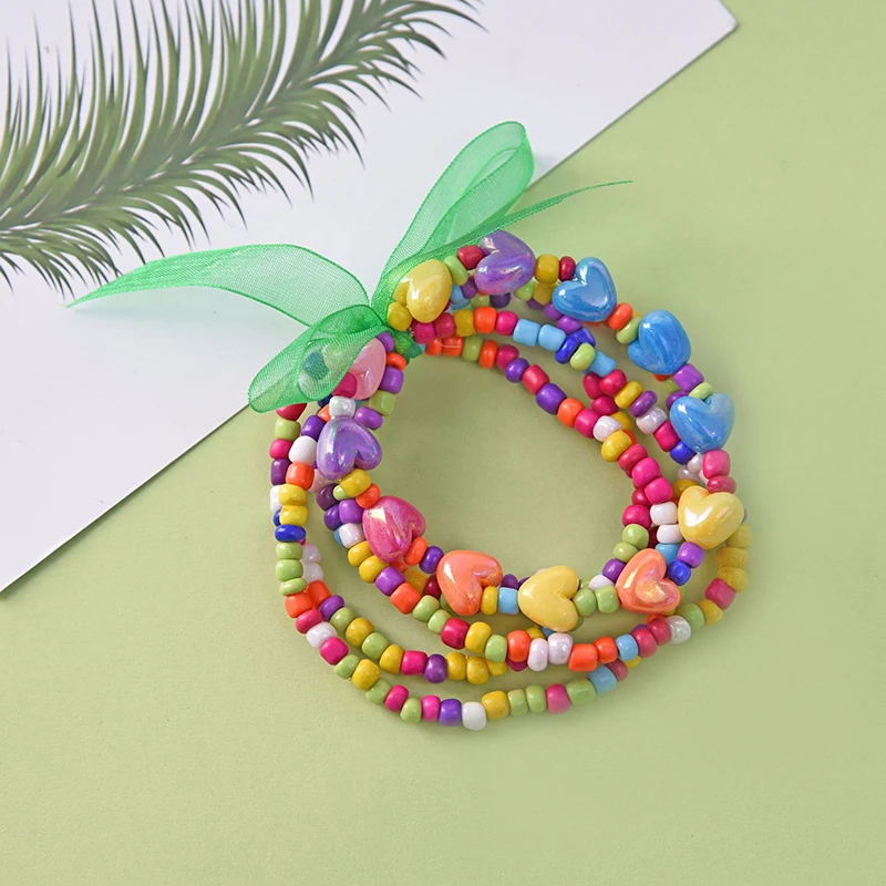DIY Handmade Cute Cartoon Acrylic Hair Click Flower Heart Animal Child Colorfule Bracelet Girl's Gifts Children Jewelry
DIY Handmade Cute Cartoon Acrylic Hair Click Flower Heart Animal Child Colorfule Bracelet Girl's Gifts Children Jewelry