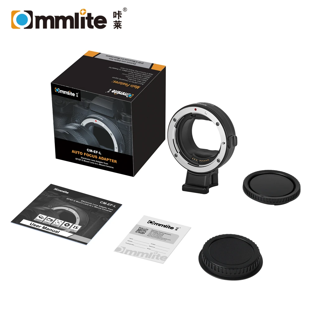 

Commlite EF-L Auto Focus Lens Adapter Ring For Canon EF/EF-S SIGMA Lens To Panasonic Sigma Leica L Mount Cameras