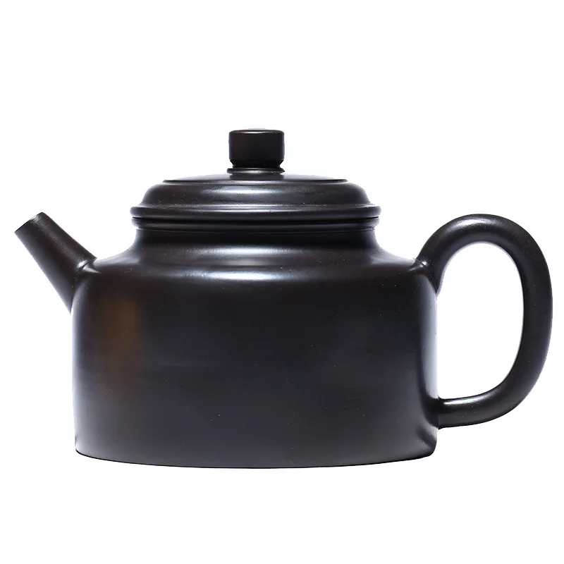 Purple clay pot Yixing mine black clay big character bell pot Kung Fu Teapot Tea Set
Purple clay pot Yixing mine black clay big character bell pot Kung Fu Teapot Tea Set