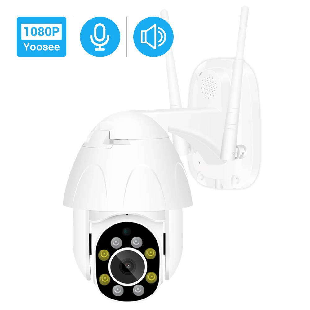 HD 1080P Yoosee Wi-Fi Камера мини PTZ наружная автоматическое слежение за двухстороннее