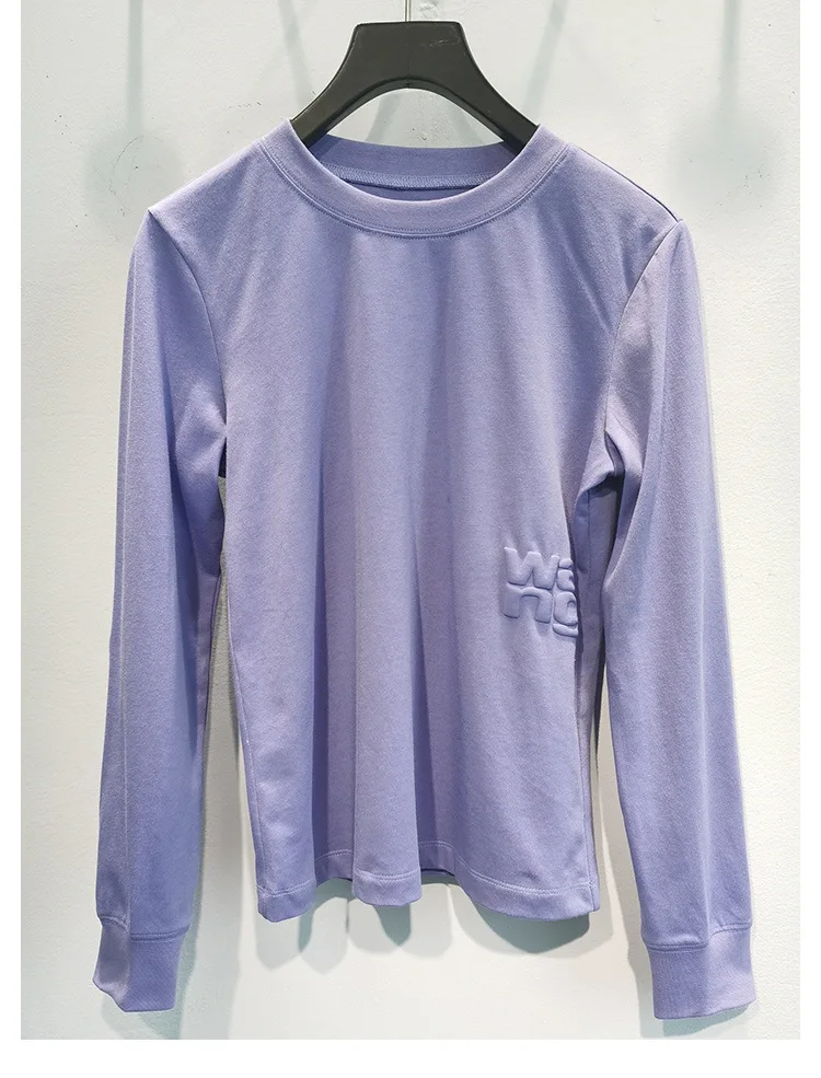 High Quality Autumn and winter AW KING new wild loose printed letters long-sleeved multicolor long-sleeved T-shirt for women
High Quality Autumn and winter AW KING new wild loose printed letters long-sleeved multicolor long-sleeved T-shirt for women