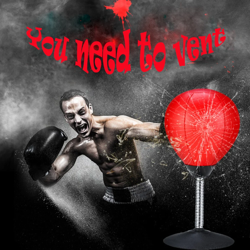 2021 New Punching Bag Desktop vent ball Decompression Artifact small sucker boxing vent ball office Sports Boxing cathartic ball
2021 New Punching Bag Desktop vent ball Decompression Artifact small sucker boxing vent ball office Sports Boxing cathartic ball