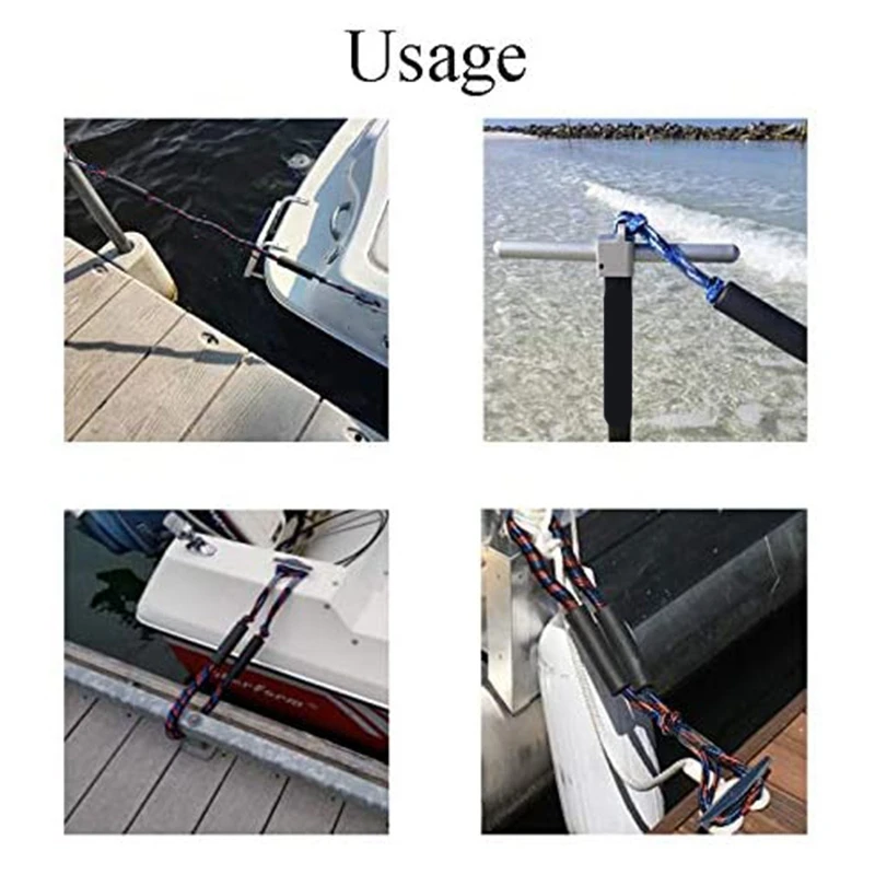 2 Pcs Boating Ropes Boat Mooring Rope Bungee Cords for Drifting Jet Ski Surfboard Kayak Pontoon Rowing Boats
2 Pcs Boating Ropes Boat Mooring Rope Bungee Cords for Drifting Jet Ski Surfboard Kayak Pontoon Rowing Boats