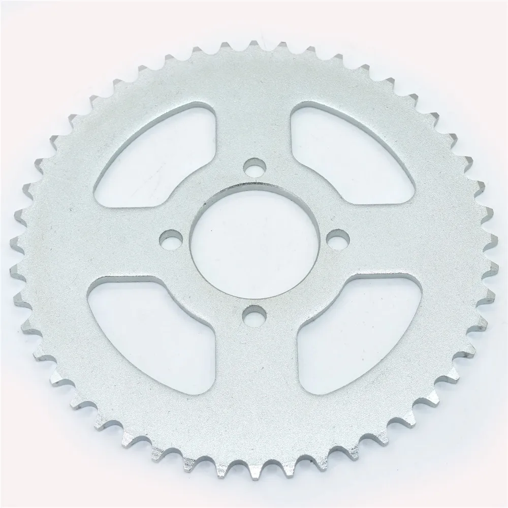 420-48T 52mm rear chain sprocket suitable for China ATV Quad Pit off-road vehicle motorcycle motorcycle moped
420-48T 52mm rear chain sprocket suitable for China ATV Quad Pit off-road vehicle motorcycle motorcycle moped