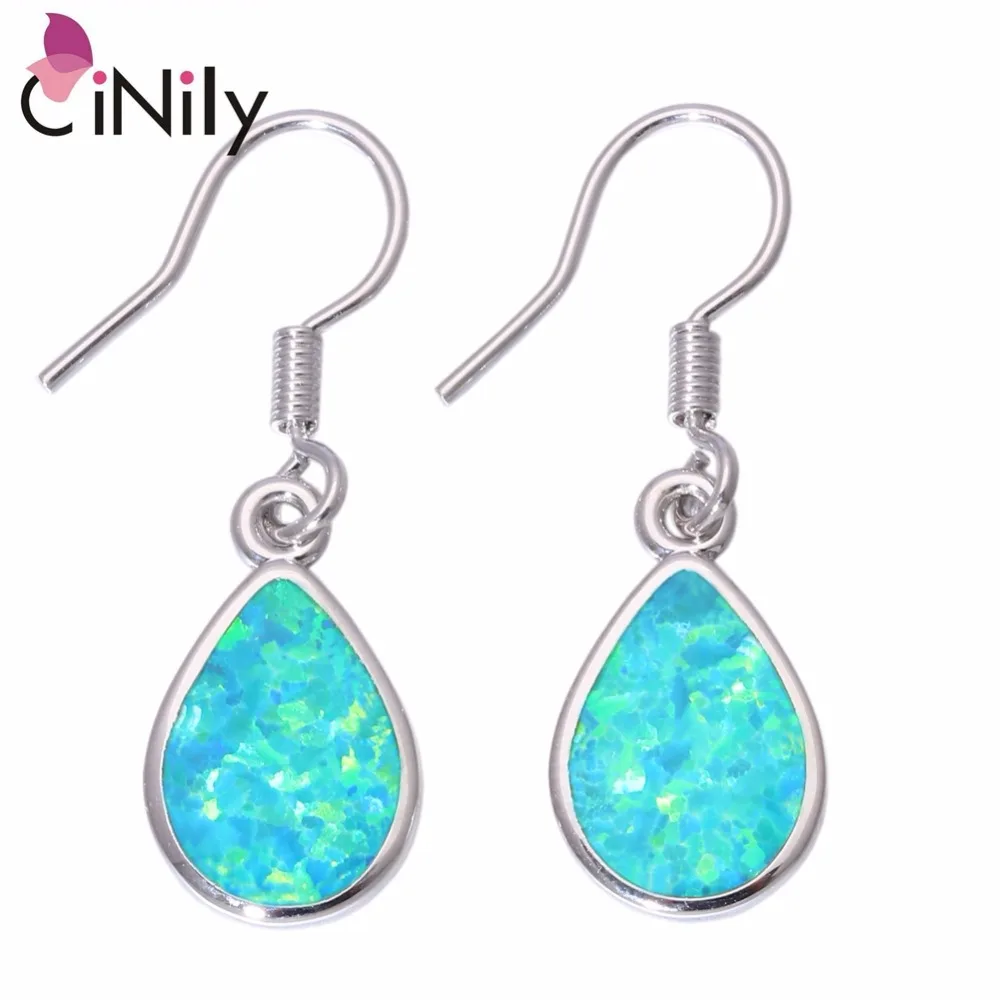 CiNily Created Green Rainbow Fire Opal Silver Plated Wholesale Water Drop for Women Jewelry Dangle Earrings 1 1/8" OH4393-94
CiNily Created Green Rainbow Fire Opal Silver Plated Wholesale Water Drop for Women Jewelry Dangle Earrings 1 1/8" OH4393-94