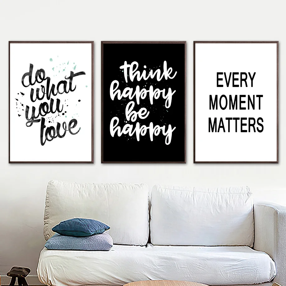 Black White English Inspirational Quotes Wall Art Canvas Painting Nordic Posters And Prints Wall Pictures For Living Room Decor
Black White English Inspirational Quotes Wall Art Canvas Painting Nordic Posters And Prints Wall Pictures For Living Room Decor