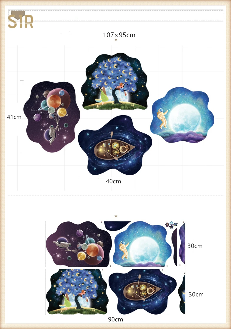 Wall Stickers for Kids and baby Rooms 3D Art Wall Stickers Bedroom Wall Stickers Room Decoration Wall Sticker Rooms Decoration 0
Wall Stickers for Kids and baby Rooms 3D Art Wall Stickers Bedroom Wall Stickers Room Decoration Wall Sticker Rooms Decoration 0