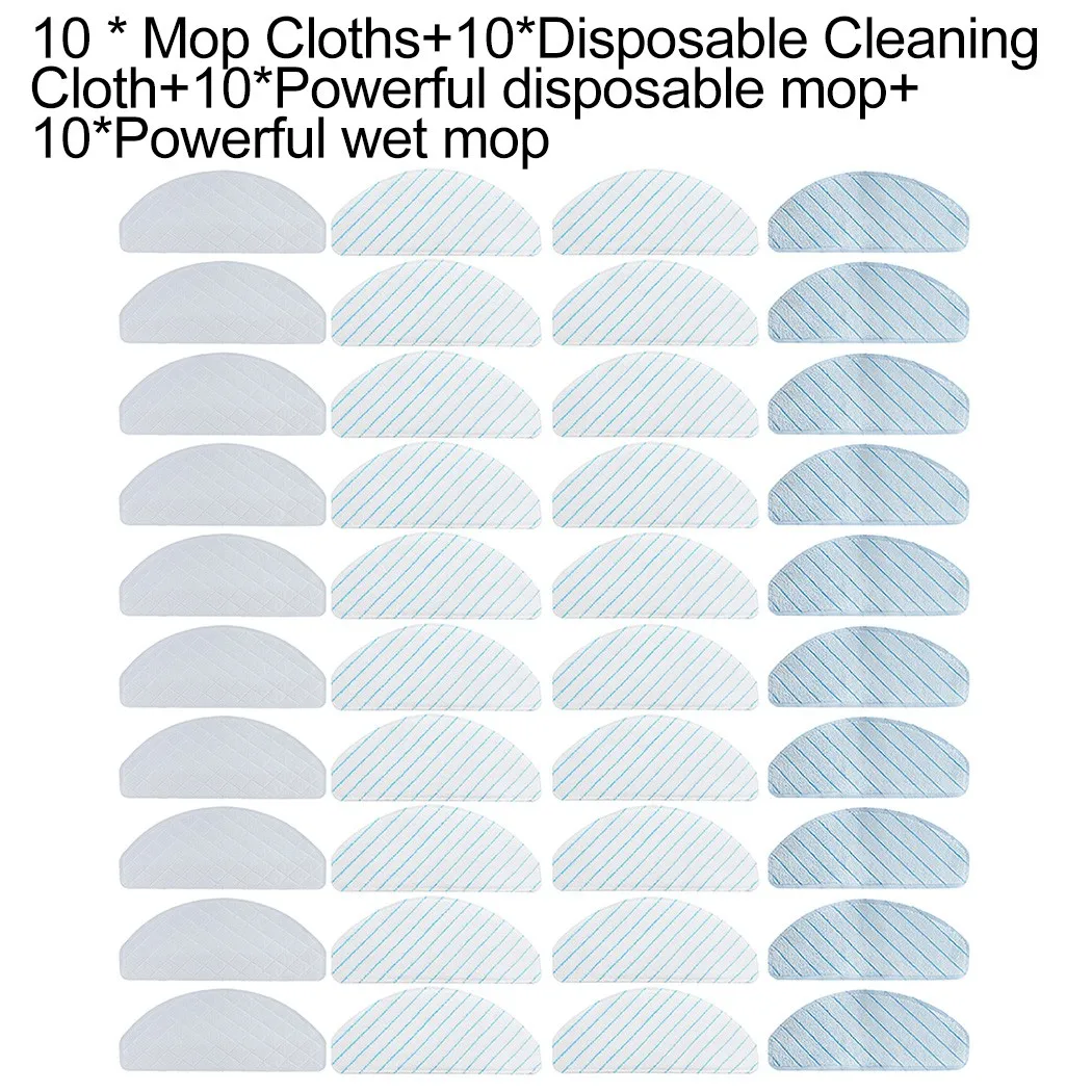 For ECOVACS T9 AIVI T9PRO Sweeper Accessories Washing Cloth*10 Disposable Cloth*10 Strong Disposable Mop*10 Strong Wet Mop*10
For ECOVACS T9 AIVI T9PRO Sweeper Accessories Washing Cloth*10 Disposable Cloth*10 Strong Disposable Mop*10 Strong Wet Mop*10