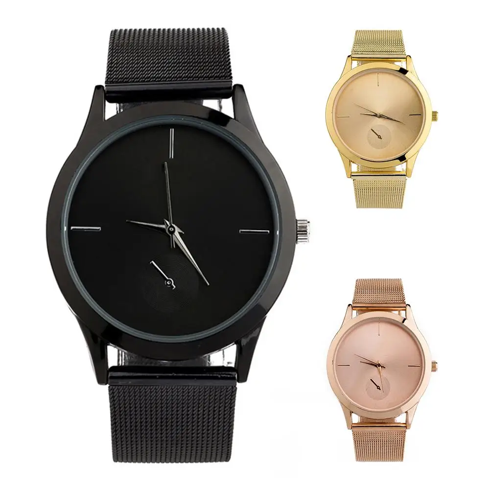 relogio Simple Stainless Steel Mesh Watch Band Quartz Analog Wristwatch for Women Men ladies watch reloj Ladies Dress Watches Gi
relogio Simple Stainless Steel Mesh Watch Band Quartz Analog Wristwatch for Women Men ladies watch reloj Ladies Dress Watches Gi