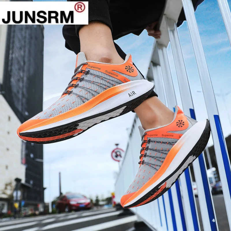 men jogging sneakers air mesh lace-up outdoor lightweight casual men shoes sport trainers male Damping footwear fashion
men jogging sneakers air mesh lace-up outdoor lightweight casual men shoes sport trainers male Damping footwear fashion