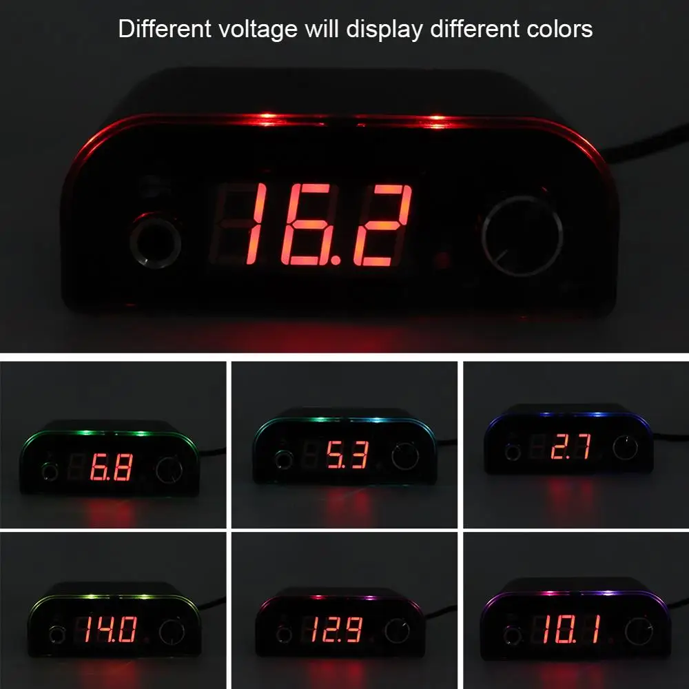 Mini Digital LCD Display Colorful Tattoos Machine Power Adjustable Pressure Coil Rotating Tattoo Machines Power Adapter 100-240V
Mini Digital LCD Display Colorful Tattoos Machine Power Adjustable Pressure Coil Rotating Tattoo Machines Power Adapter 100-240V