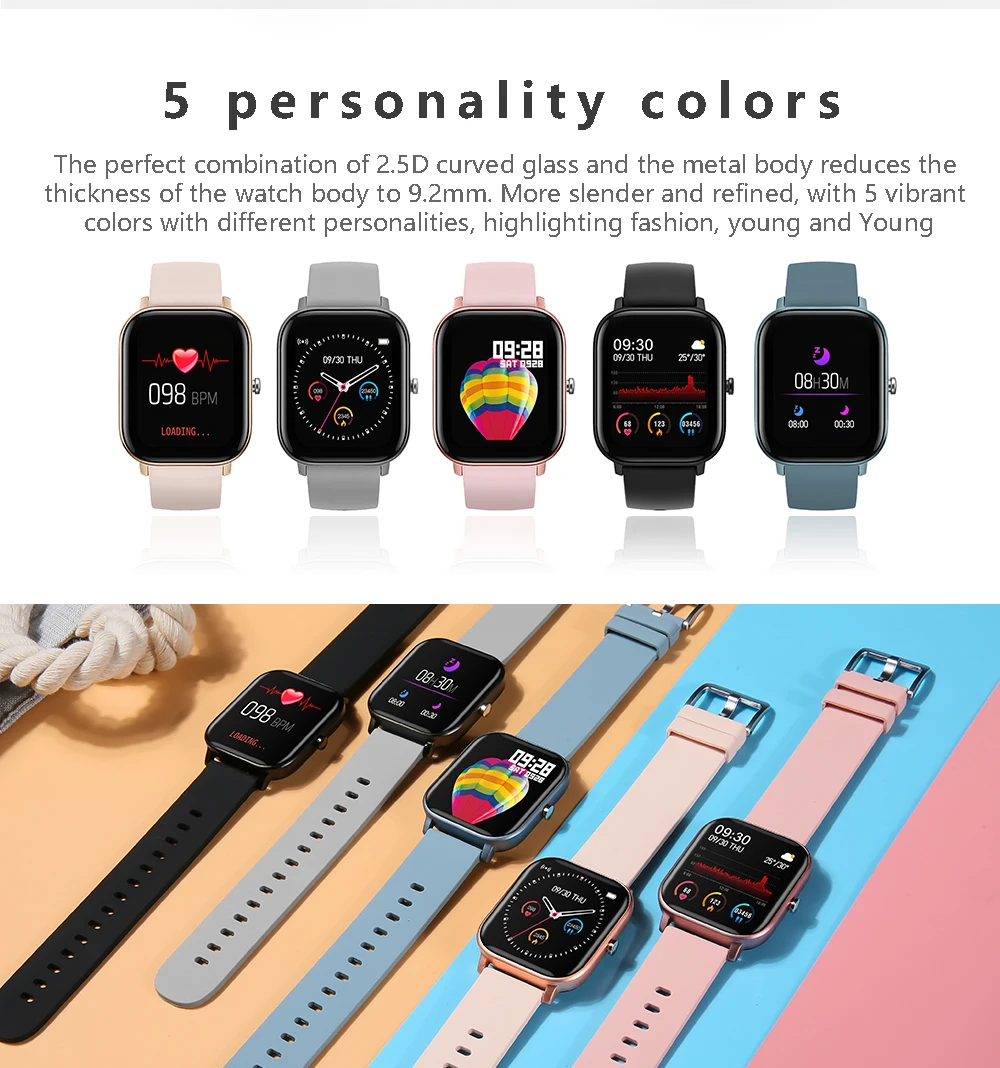 P8 pro New P9 Smart Watch HD Full Touch Bluetooth Call Custom Wallpaper Calculater Calendar SMS Notification Smart Watches
P8 pro New P9 Smart Watch HD Full Touch Bluetooth Call Custom Wallpaper Calculater Calendar SMS Notification Smart Watches