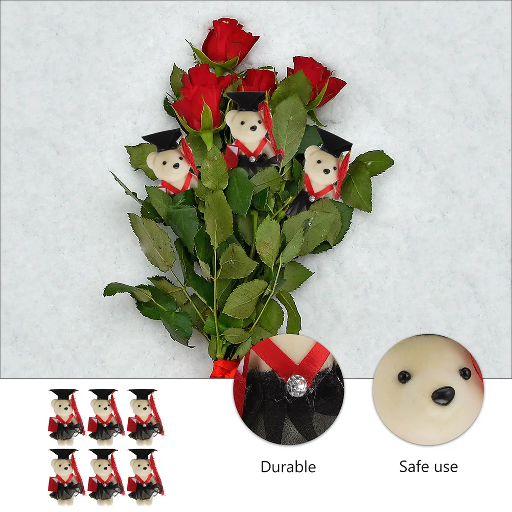 3 Pcs Decorative Bear Dolls Decoration Bears Lovely Graduation Decorations
3 Pcs Decorative Bear Dolls Decoration Bears Lovely Graduation Decorations