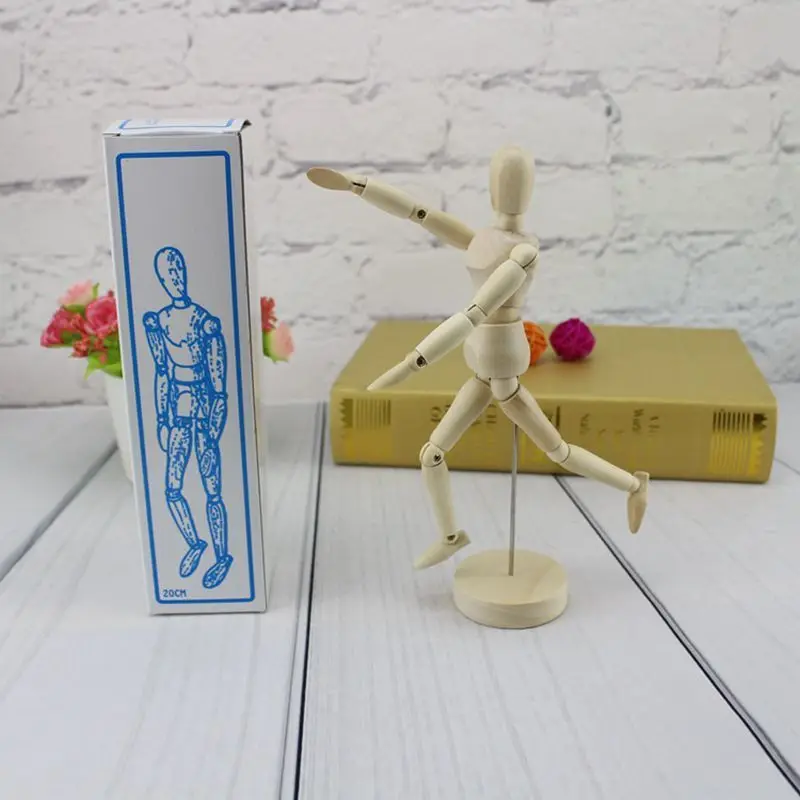 Wooden Human Drawing Sketch Mannequin Modle Medical Learn Movable Limb Man Woman Hand Wood Miniatures Figurines Decoration Craft
Wooden Human Drawing Sketch Mannequin Modle Medical Learn Movable Limb Man Woman Hand Wood Miniatures Figurines Decoration Craft