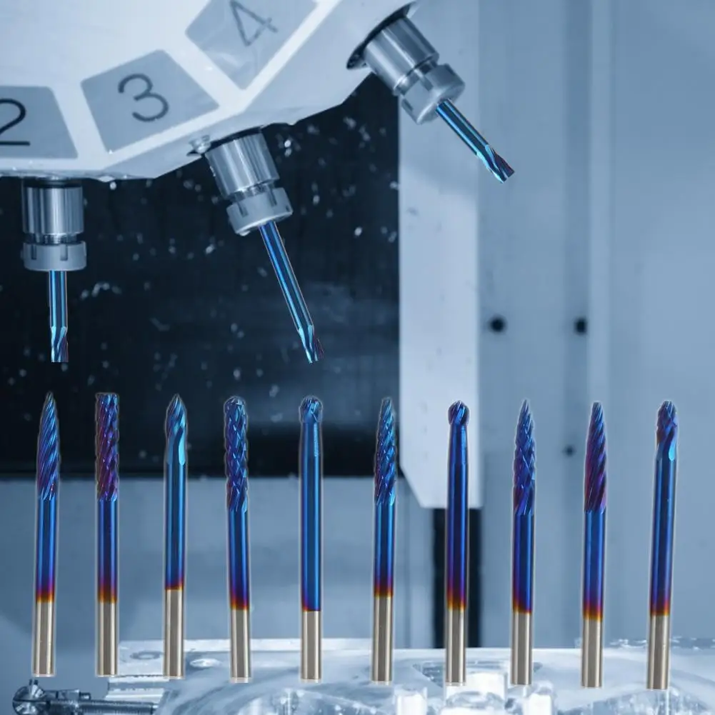 20Pcs Rotary Files Sturdy Smooth Chip Removal Blue Plating Specialized Rotary Drill Bits for Flute Processing Rotary Files
20Pcs Rotary Files Sturdy Smooth Chip Removal Blue Plating Specialized Rotary Drill Bits for Flute Processing Rotary Files
