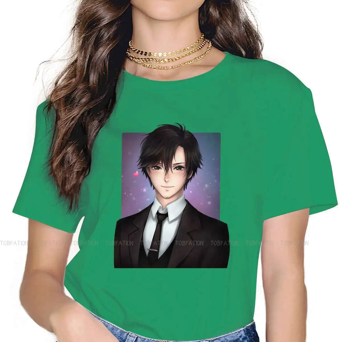 Jumin O Neck TShirt Mystic Messenger MC Otome Game Fabric Original T Shirt Woman's Tops Individuality Hot Sale
Jumin O Neck TShirt Mystic Messenger MC Otome Game Fabric Original T Shirt Woman's Tops Individuality Hot Sale