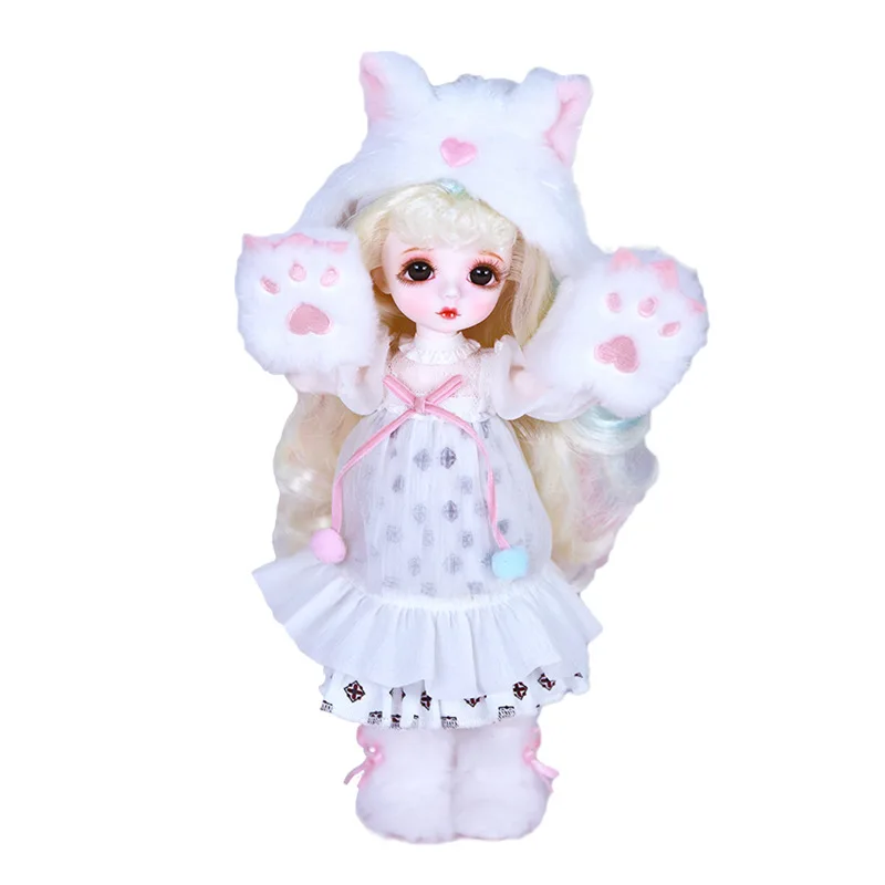 DBS0022 DIY BJD Angel Series Doll 28cm Set 28 Jionts Full Outfits with Clothes Shoes Wig Hair Best Gift for Girls Birthday
DBS0022 DIY BJD Angel Series Doll 28cm Set 28 Jionts Full Outfits with Clothes Shoes Wig Hair Best Gift for Girls Birthday