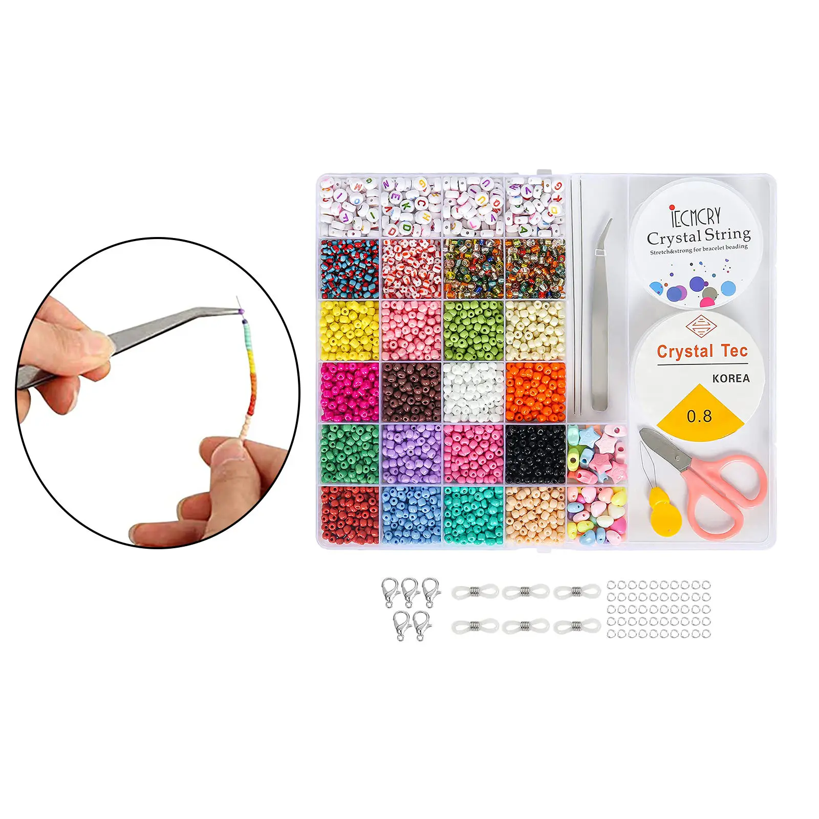 6100 шт., Набор круглых плоских бусин для рукоделия! Разделительные бусины для браслетов, ожерелий, колец
6100 шт., Набор круглых плоских бусин для рукоделия! Разделительные бусины для браслетов, ожерелий, колец