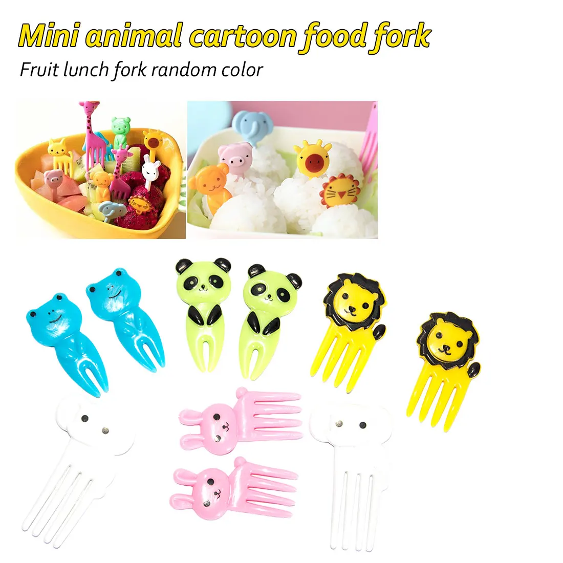 Hot Sale Mini Cartoon Animal Farm Fruit Fork Snacks Cake Dessert Food Fruit Pick Toothpick Bento Lunch Party Decoration
Hot Sale Mini Cartoon Animal Farm Fruit Fork Snacks Cake Dessert Food Fruit Pick Toothpick Bento Lunch Party Decoration