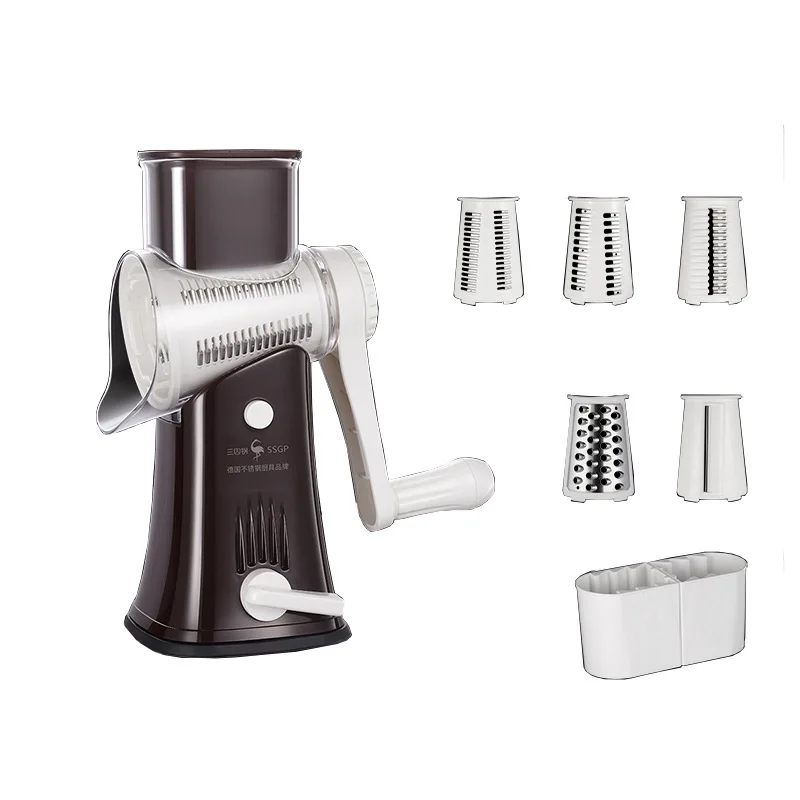 Hand-operated Roller Multi-functional Vegetable Cutter Potatoes Wipe Shredder Slicer Grater Vegetable Slicer Shredder
Hand-operated Roller Multi-functional Vegetable Cutter Potatoes Wipe Shredder Slicer Grater Vegetable Slicer Shredder