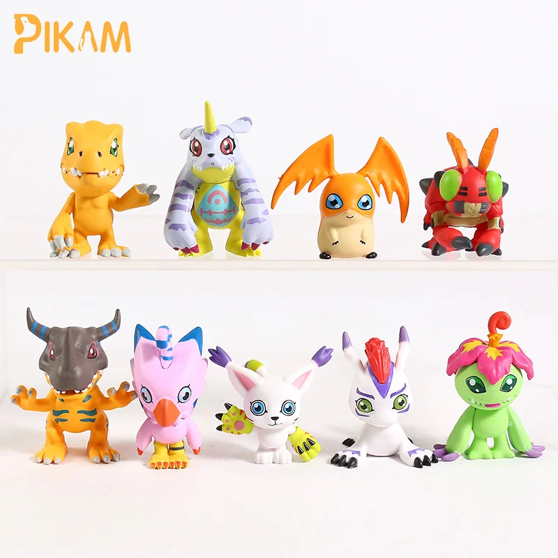 9pcs/set Digimon Adventure Agumon Gabumon Palmon Gomamon Patamon Tailmon Figures Decoration Collection For Kids Gift Toys Dolls
9pcs/set Digimon Adventure Agumon Gabumon Palmon Gomamon Patamon Tailmon Figures Decoration Collection For Kids Gift Toys Dolls