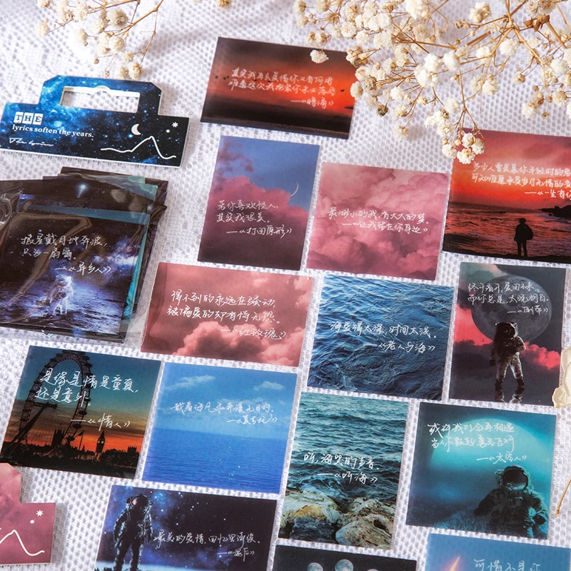 30pcs INS Stickers aesthetic Landscape Sticker Srapbooking Diary Ablum Decorative Creativity stationery Stickers
30pcs INS Stickers aesthetic Landscape Sticker Srapbooking Diary Ablum Decorative Creativity stationery Stickers