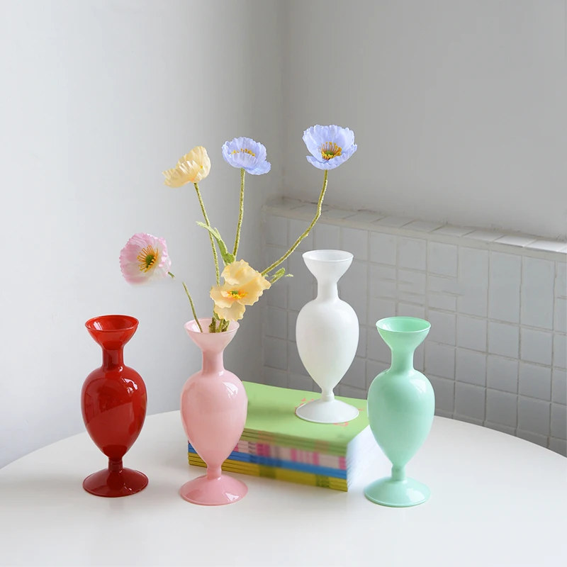 Flower Vase For Modern Home Decor Glass Vase Small Terrarium Plants Table Ornaments Dried Flower Nordic Vase
Flower Vase For Modern Home Decor Glass Vase Small Terrarium Plants Table Ornaments Dried Flower Nordic Vase