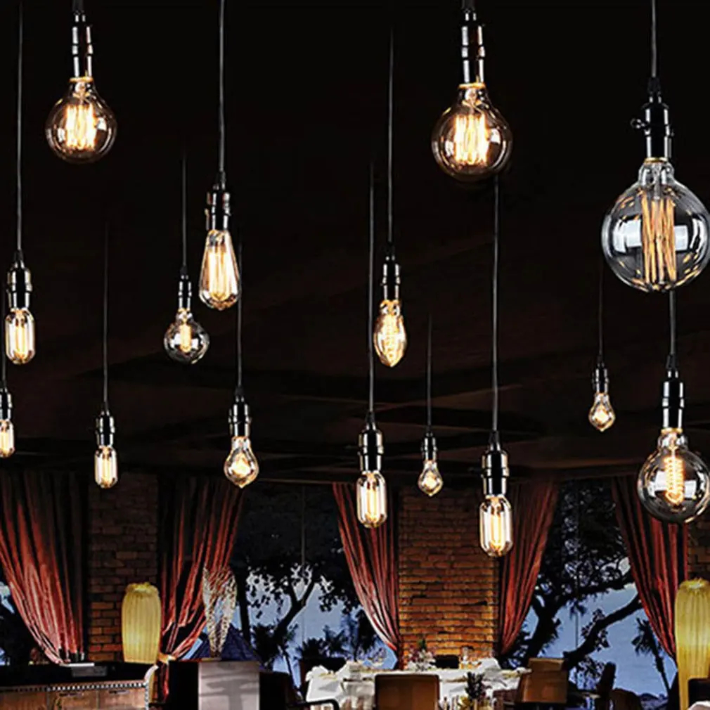 3W 5W 40W Vintage Edison Bulb E27 E14S Filament Tungsten Lamp Incandescent Light Christmas Decor Home Lighting Pendant Lamp
3W 5W 40W Vintage Edison Bulb E27 E14S Filament Tungsten Lamp Incandescent Light Christmas Decor Home Lighting Pendant Lamp