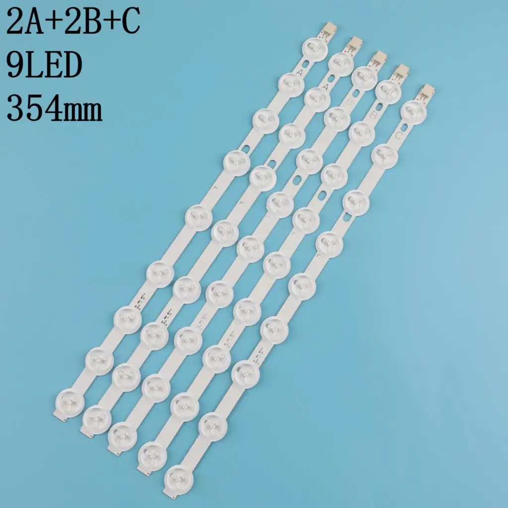 100% New 5PCS LED backlight strip 40" 39" NDV REV1.0 ABC Type VES400UNDC-01 VES400UNDS-02 03 40L1333DB 40L3453DB 40PFL3018T/12
100% New 5PCS LED backlight strip 40" 39" NDV REV1.0 ABC Type VES400UNDC-01 VES400UNDS-02 03 40L1333DB 40L3453DB 40PFL3018T/12