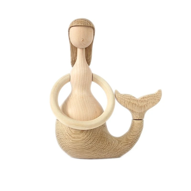 Nordic Denmark Solid Wood Mermaid Home Decorations Soft Wood Crafts Creative Gift Table Arrangement
Nordic Denmark Solid Wood Mermaid Home Decorations Soft Wood Crafts Creative Gift Table Arrangement