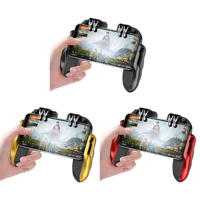 Мобильный игровой контроллер, совместимый с вентилятором, PUBG, ручка с 6 пальцами
Мобильный игровой контроллер, совместимый с вентилятором, PUBG, ручка с 6 пальцами
