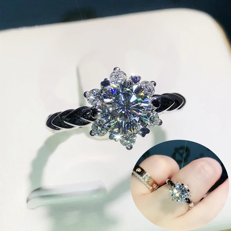 9K White Gold Ring 1ct 2ct 3ct Luxury Moissanite jewelry Engagement Ring Anniversary Ring
9K White Gold Ring 1ct 2ct 3ct Luxury Moissanite jewelry Engagement Ring Anniversary Ring